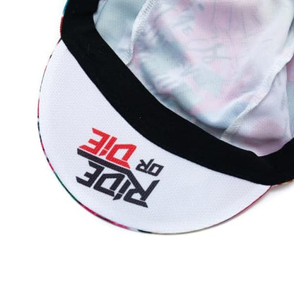 Cycling Cap for Man and Woman Cycling Hat Under Helmet-Polyester Breathable Sweat Absorbent - color: Flo-16