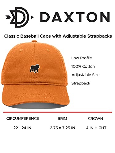 Daxton Dog Breeds Baseball Dad Hat Unstructure Low Profile Strapback - color: Pink, style: Boxer