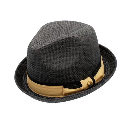 Peter Grimm Depp Fedora Hat - color: Bow Tie Black, size: Large-X-Large