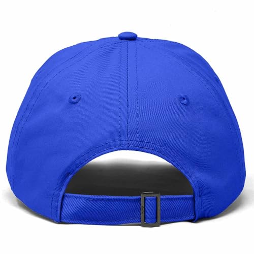 Hand Drawn Heart Hat Womens Embroidered Baseball Cap - color: Royal Blue