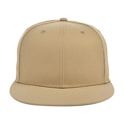 Lids Blank Dime Adjustable Snapback Hat - color: Khaki
