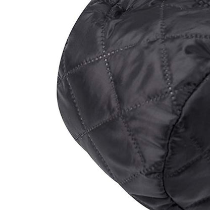 ONWAY Trapper Hat Winter Hats for Women Men with Faux Fur Ear Flaps - color: Black