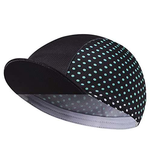 Black Cycling Cap - Polyester Funny Cycling Hat-Under Helmet - Cycling Helmet Liner Breathable&Sweat Uptake - color: Funny 17