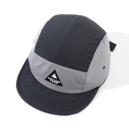 Summer Short Brim Baseball Cap 5 Panel Hats for Men Quick Dry Snapback Caps Hip Hop Cadet Caps Sun Hat Umpire Hats - color: Mg-dym2602-grey