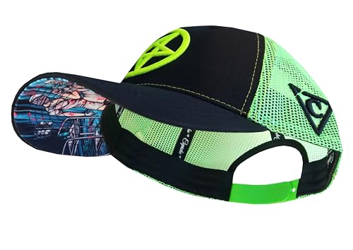 Capiche [99+ 변형] 스페셜 시리즈 스냅백 캡 - 원 사이즈 유니 남성 - color: Cursed Nurse Trucker Cap