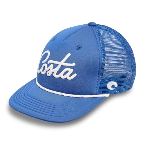 Costa Del Mar Men's New Foam Front Trucker Hat - color: Channel Blue