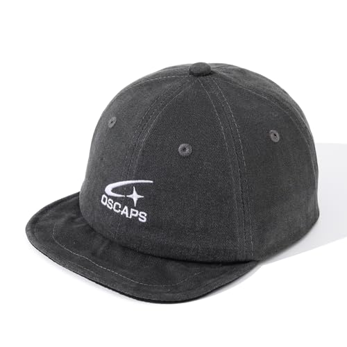 Short Brim Baseball Cap Casual Cadet Caps Flat Bill Dad Hats Trucker Hat Lightweight Umpire Hat Hip Hop Dancing Hats - color: Mg-dym25122-grey