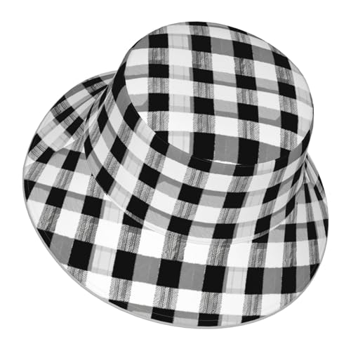 Bucket Hat Double-Side-Wear Reversible Sun Hat Beach Travel Hiking for Women Men - color: A0744