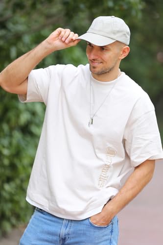 Dad Hat Baseball Cap Unisex Outdoor Unstructured Washed Soft Cotton Mountain Hat - color: Blank,khaki