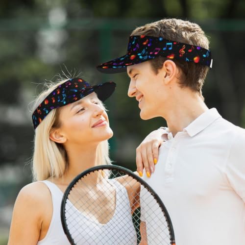 Leopard Print Sunscreen Visor Cap Adjustable Empty Top Athletic Beach Hat - color: 15