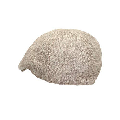 WITHMOONS Ivy Cap Summer Mesh Newsboy Irish Gatsby Golf Hats TZ30047 - color: Beige, size: One Size