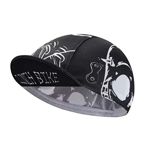 Cycling Cap for Man&Women Cycling Hat Funny Bike Cap One Size - color: D12