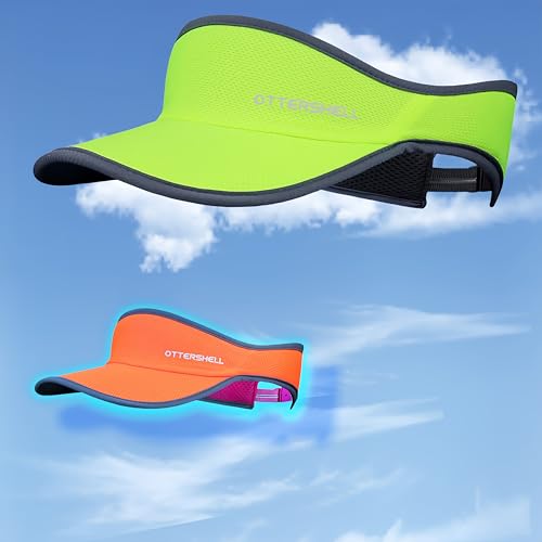 Running Visor Hat for Men Women - color: Orange