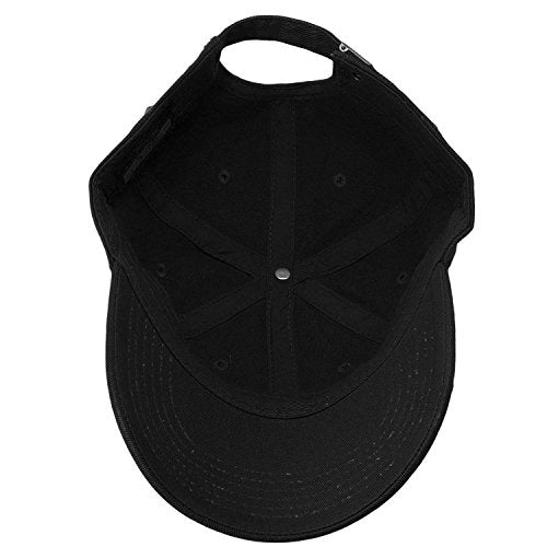 Falari Classic Baseball Cap Dad Hat 100% Cotton Soft Adjustable Size - color: Black
