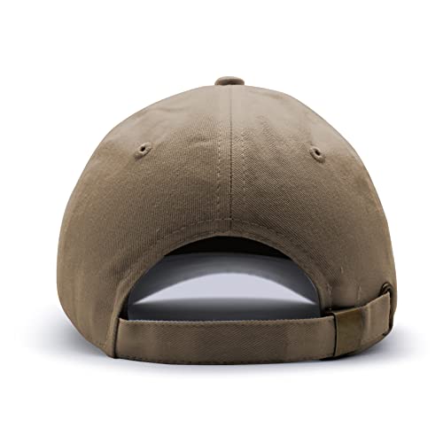 JPAK Kiwi Bird Baseball Cap Embroidered Cotton Dad Hat - Funny - color: Khaki