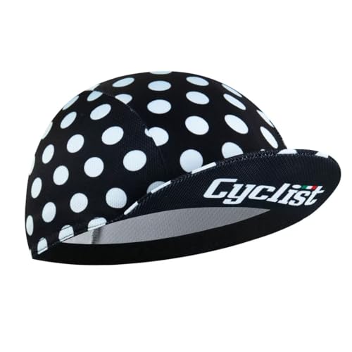 Cycling Cap for Man and Woman Cycling Hat Under Helmet-Polyester Breathable Sweat Absorbent - color: Bplan-14