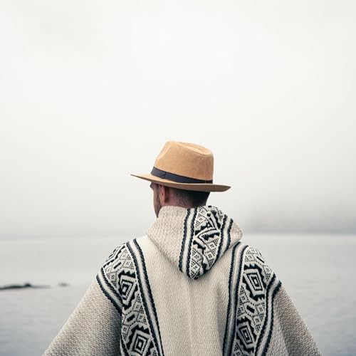 Straw Fedora Hat for Men Panama Hat Short Brim Summer Sun Hat - color: A-beige