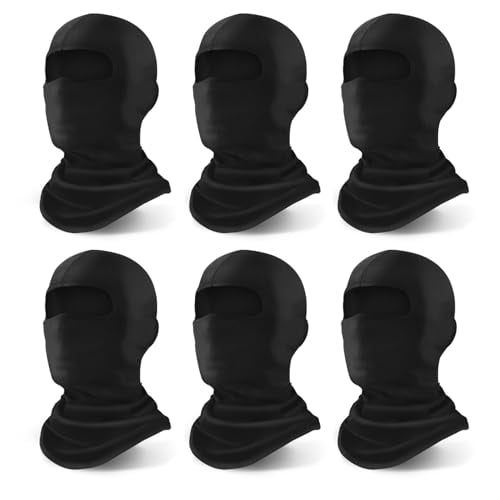 YESLIFE Summer Balaclava Ski Mask for Men&Women, Face Mask - color: Black 6