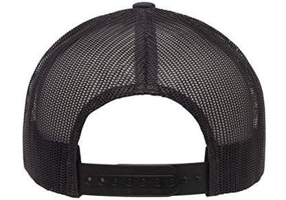 Yupoong Yp Classics Retro Trucker Cap - color: Charcoal, size: One Size, style: Single