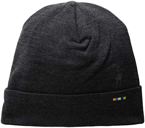SmartWool Unisex Adult Thermal Merino Reversible Cuffed Beanie - color: Charcoal