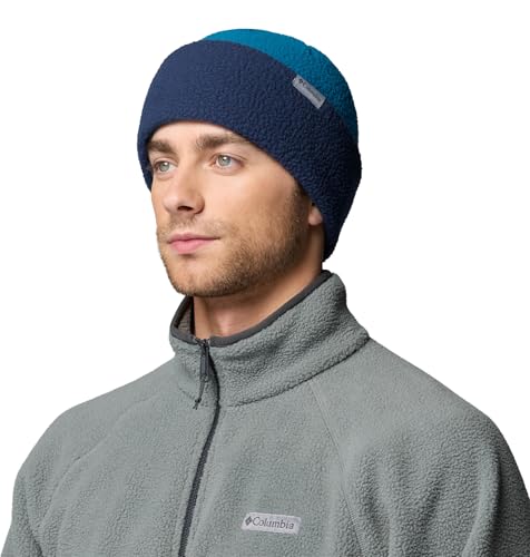Columbia Unisex Timber Meadow Mtr Fleece Beanie - color: Phoenix Blue/Collegiate Navy