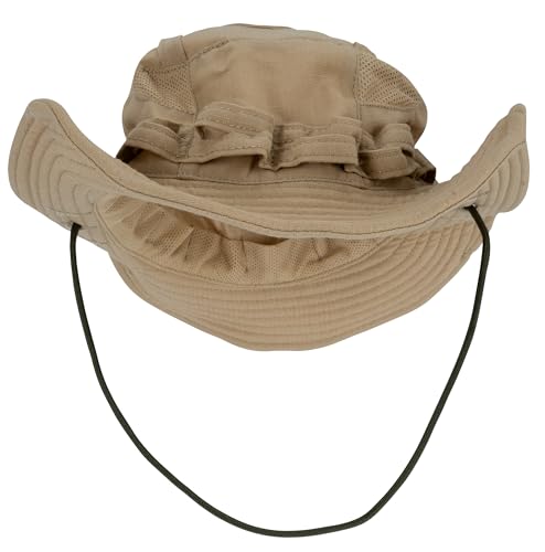 UF Pro Striker Gen 3 Boonie Hat - Military Tactical Brim Hat, Sun Cap for Men Hunting Fishing Outdoor Camping - color: Tan, size: Large