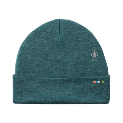 SmartWool Unisex Adult Thermal Merino Reversible Cuffed Beanie - color: Dark Teal Heather