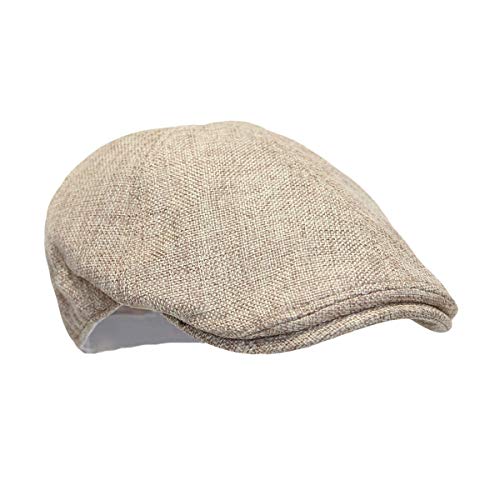 WITHMOONS Ivy Cap Summer Mesh Newsboy Irish Gatsby Golf Hats TZ30047 - color: Beige, size: One Size