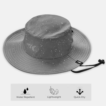 KastKing Sol Armis UPF 50 Boonie Hat for Sun Protection,Men Women - color: Formal Gray