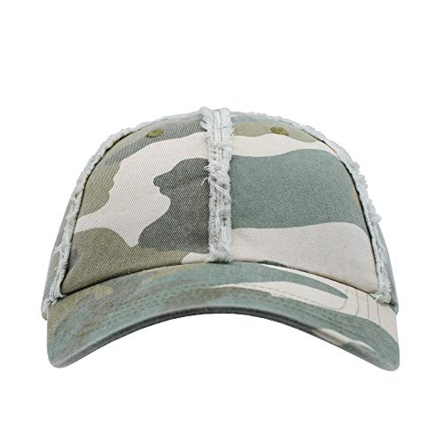 The Vintage Year Camouflage Army Outdoor Hunting Unstructured Adjustable Cadet Army Baseball Cap - color: Fashion Olive Camo, size: One Size