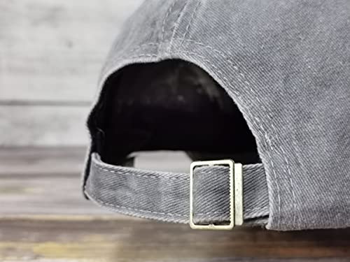 Embroidered Lobster Crawfish Baseball Hats for Men Women - color: Crawfish Lobster (Washed Gray)