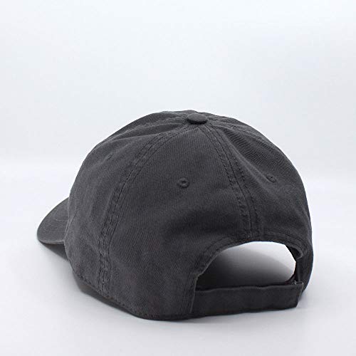 Classic Blank Dad Hat Cotton Adjustable Strap Baseball Cap - color: Charcoal Gray