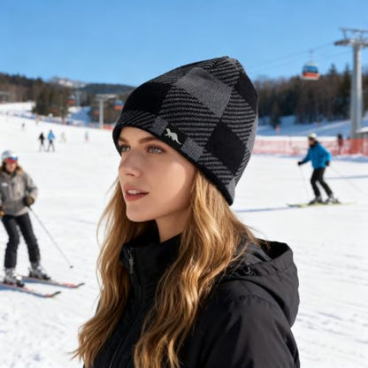 OTTER Waterproof Beanie for Men Women - color: Grey-b