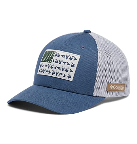 Columbia Unisex PHG Game Flag Mesh Ball Cap - color: Zinc/Cool Grey, size: XX-Large