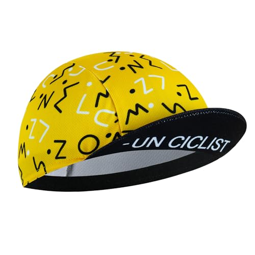 Cycling Cap for Man and Woman Cycling Hat Under Helmet-Polyester Breathable Sweat Absorbent - color: Bplan-9