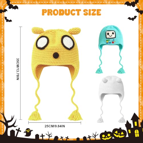 Adventuring Costume Beanie Hat Halloween Adult Anime Character Hat One Size, Winter Warm Cartoon Animal Dog, Halloween Cosplay Costume Anime Costume Set