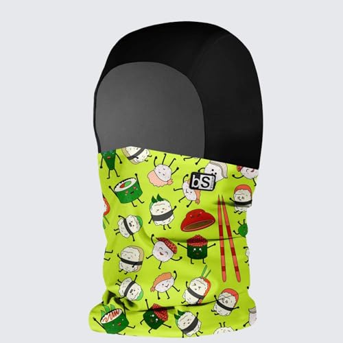 BLACKSTRAP Kids' Treble Hood Balaclava Ski Mask, Helmet Compatible, Keeps Kids Comfortable and Warm - color: Tie Dye Steel