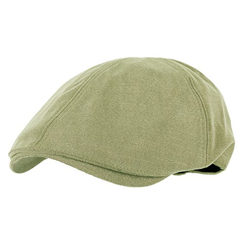 WITHMOONS Simple Newsboy Hat Flat Cap SL3026 - color: Green, size: One Size