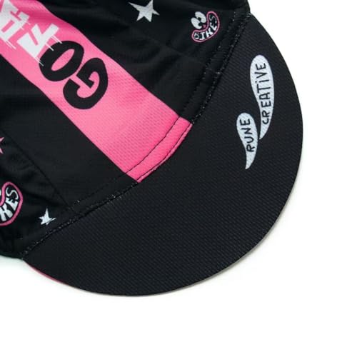Cycling Cap for Man and Woman Cycling Hat Under Helmet-Polyester Breathable Sweat Absorbent - color: Go-2