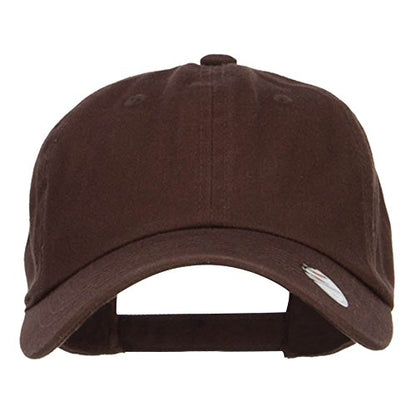 Nissi Unstructured Cotton Twill Washed Cap - color: Brown