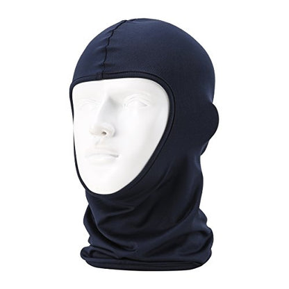 Pack of 3 Ski Mask Bandana Face Hat for Outdoor Airsoft Motorcycle Hood Helmet Balaclavas Headwear - color: Darkblue