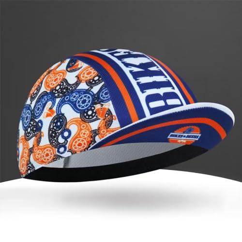 Cycling Cap for Man and Woman Cycling Hat Under Helmet-Polyester Breathable Sweat Absorbent - color: Bee-3