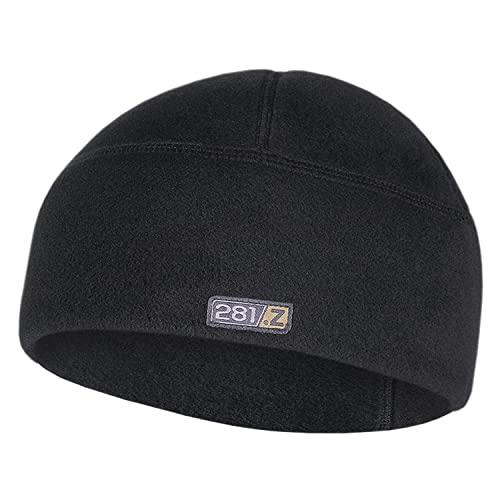 281Z Polartec Thermal Pro Winter Skull Cap - Military Tactical Outdoor Sport - Watch Cap Fleece Beanie (Black) - size: Medium