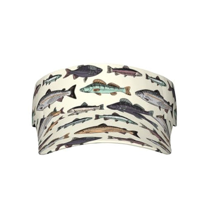 Gianlaima Funny Golf Sun Visor Hat for Women Men - color: Black8