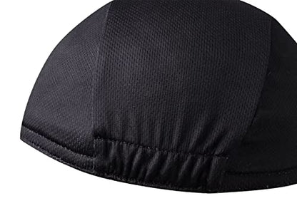 Multicolor Cycling Cap - Polyester Cycling Hat-Under Helmet - Cycling Helmet Liner Breathable&Sweat Uptake - color: A14