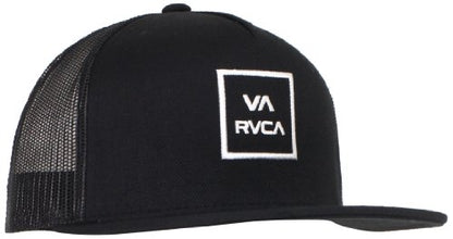 RVCA Men's VA All The Way Trucker Hat - color: Black