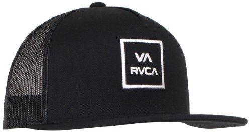 RVCA Men's VA All The Way Trucker Hat - color: Black
