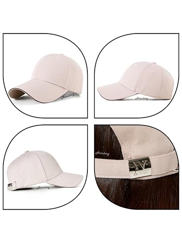 Sandwich Brim High Crown Baseball Cap – Logo-Free – Deep Fit Structured Hat for Men & Women – Minimalist Design - color: Beige / Chocolate Sandwich