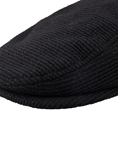 Dockers Men's Ivy Newsboy Hat - color: Black, size: Large-X-Large
