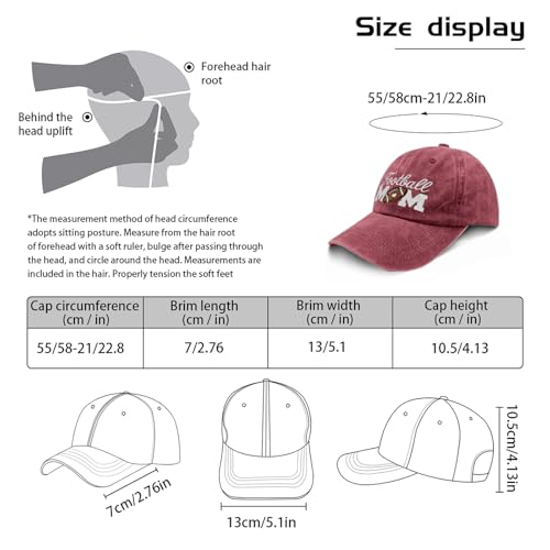 INVULNERABLE Funny Trucker Hat Embroidered Hat Baseball Cap Hats Men Funny Hats Women - color: Football